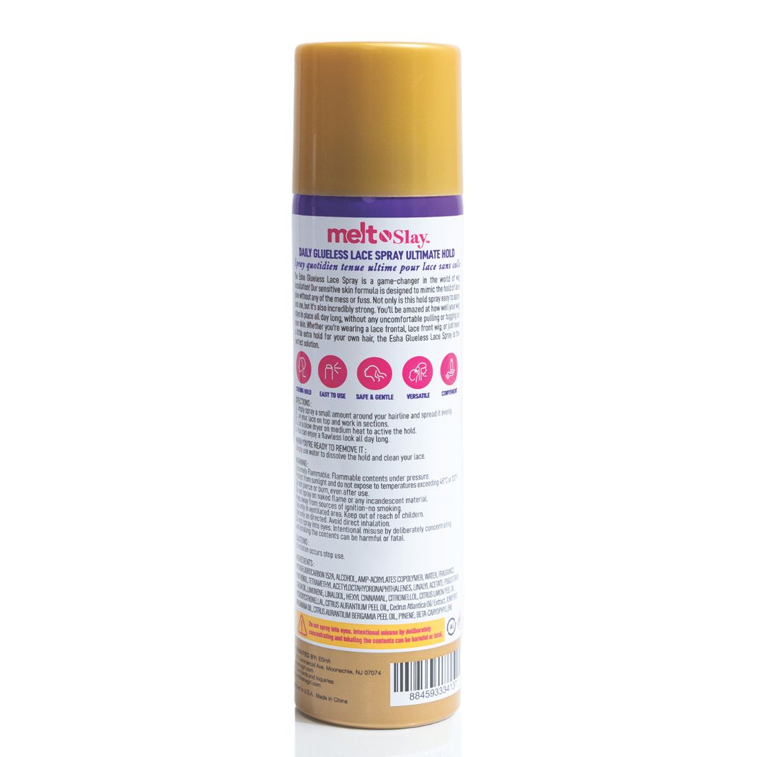 Esha Melt N Slay Glueless Lace Spray Ultimate Hold