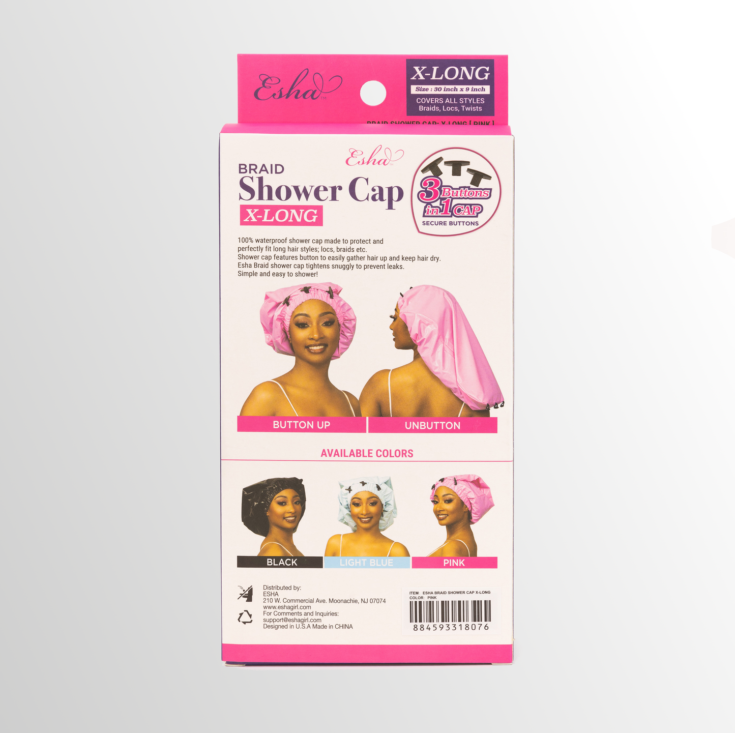 
                  
                    Esha Braid Shower Cap
                  
                