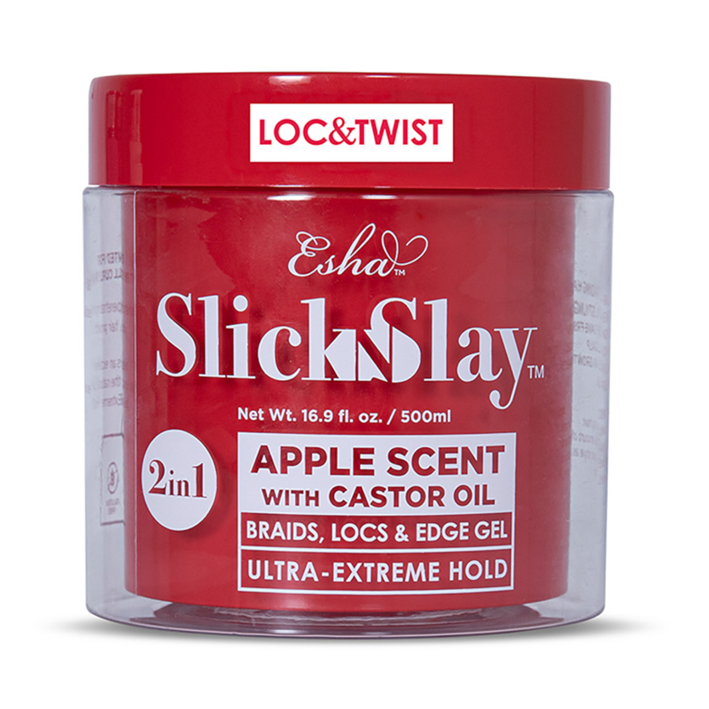 Slick N Slay 2-IN-1 Braid & Edge Gel - APPLE & CASTOR OIL