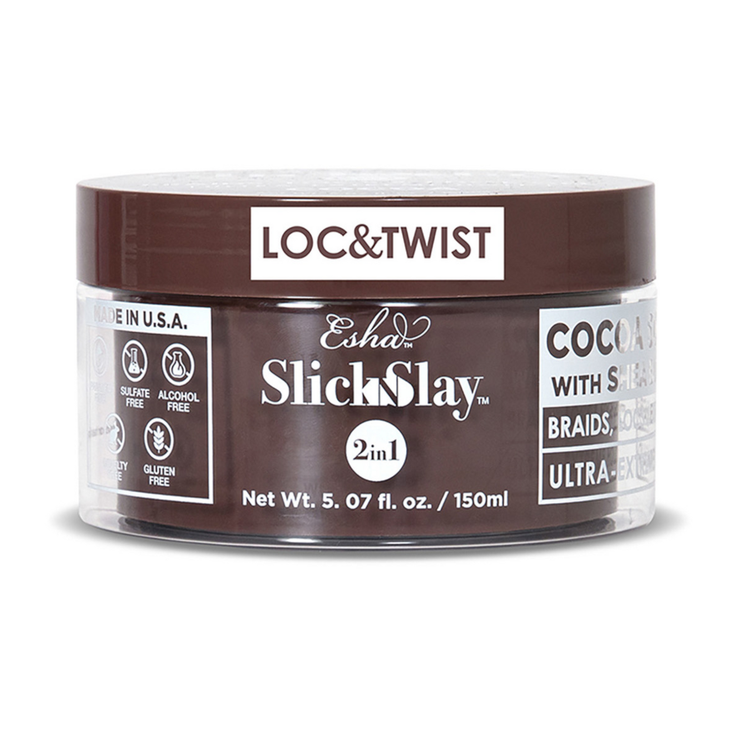 
                  
                    Slick N Slay 2-IN-1 Braid & Edge Gel - COCOA & SHEA BUTTER
                  
                