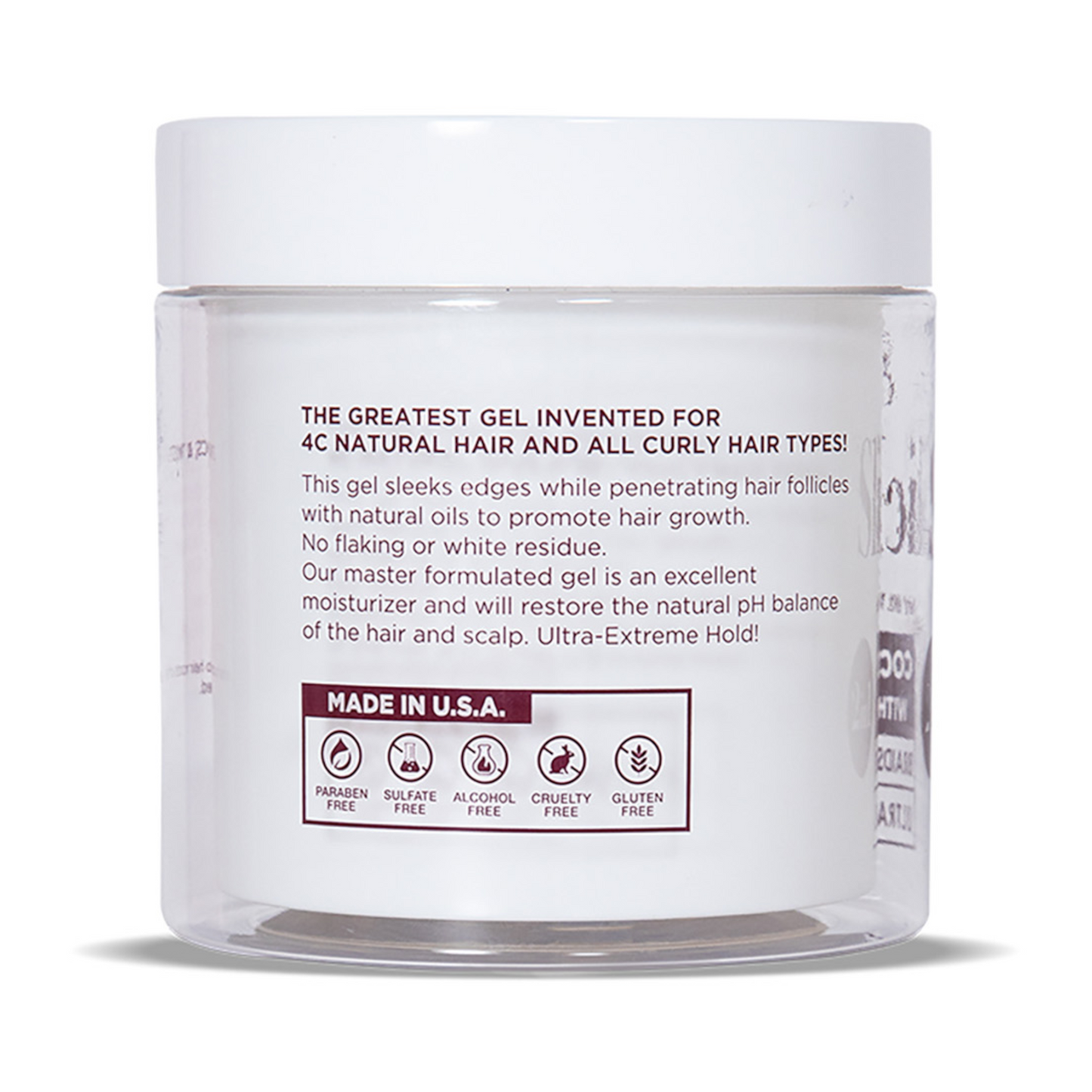 Slick N Slay 2-IN-1 Braid & Edge Gel - COCONUT & RICEWATER