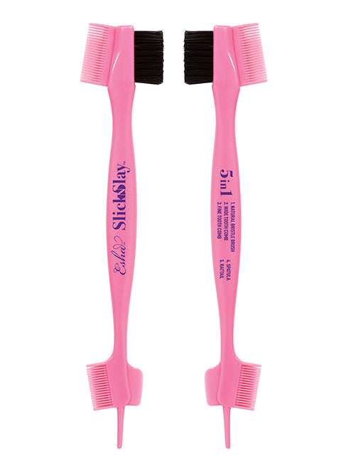 Esha Slick N Slay Professional 5-IN-1 Edge Brush