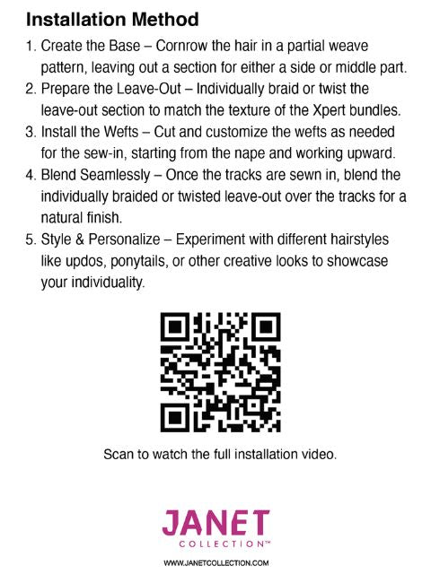 
                  
                    Janet Collection ENCORE LAVIE X-Pert 3XB Track Braid Hair-BOHO SENEGAL BRAID WEAVING 24"
                  
                